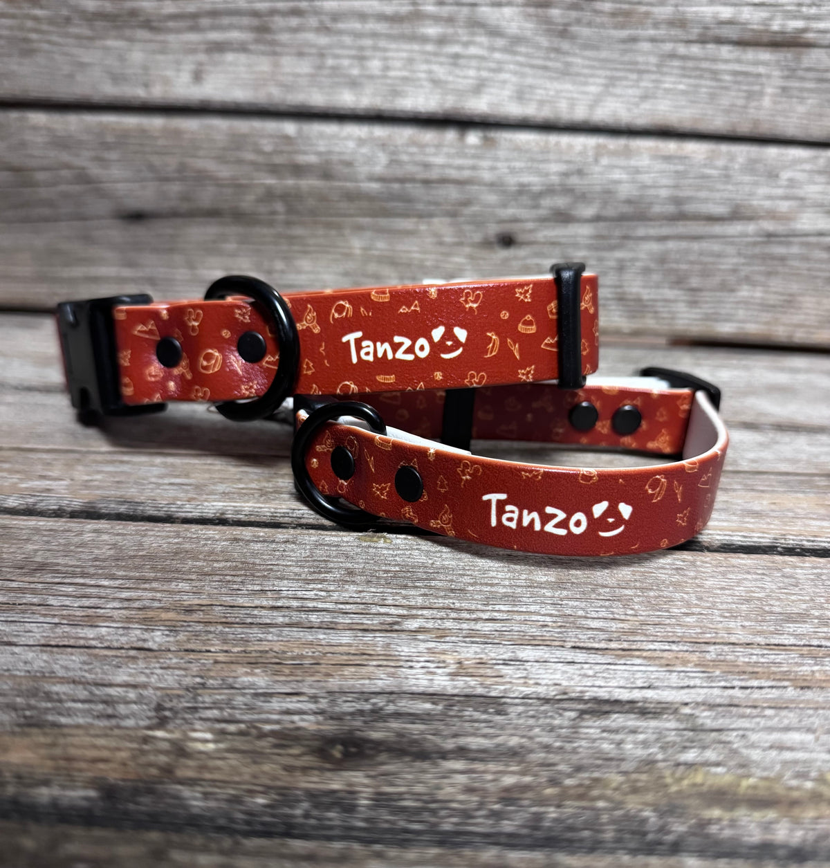Collier en BioThane®️ imprimé, Sweater Weather