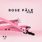 Pink biothane dog leash | Laisse en biothane rose pâle. Best biothane dog leash in canada