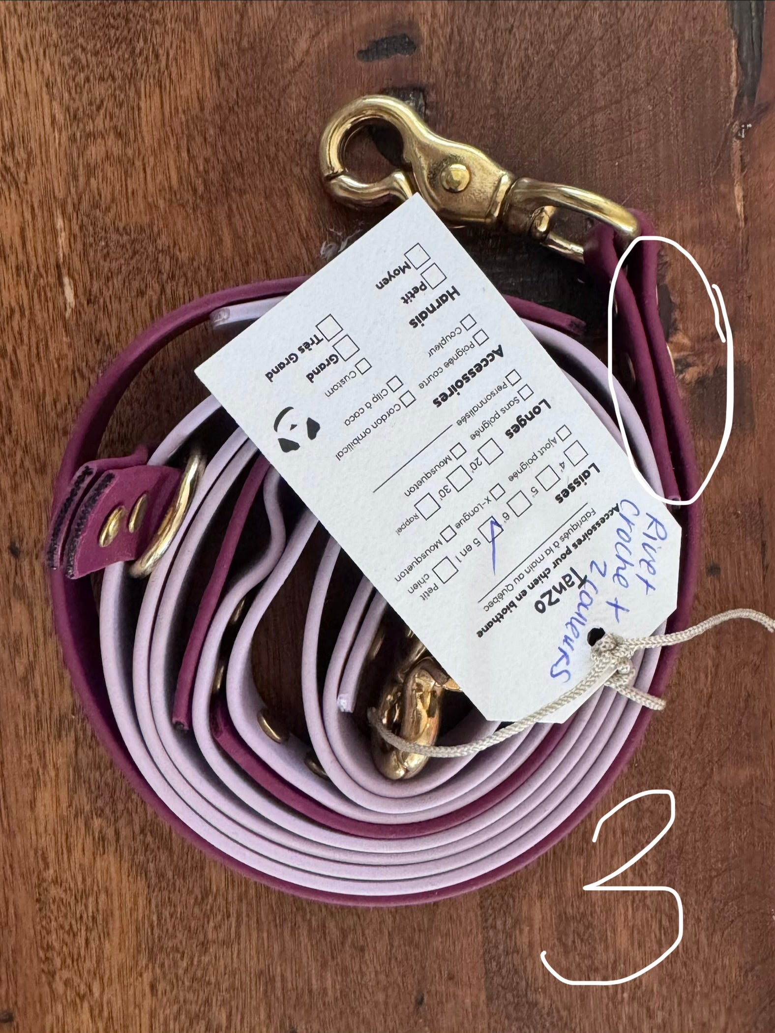MINI PRIX - Longes, laisses et colliers présentant petits défauts esthétiques