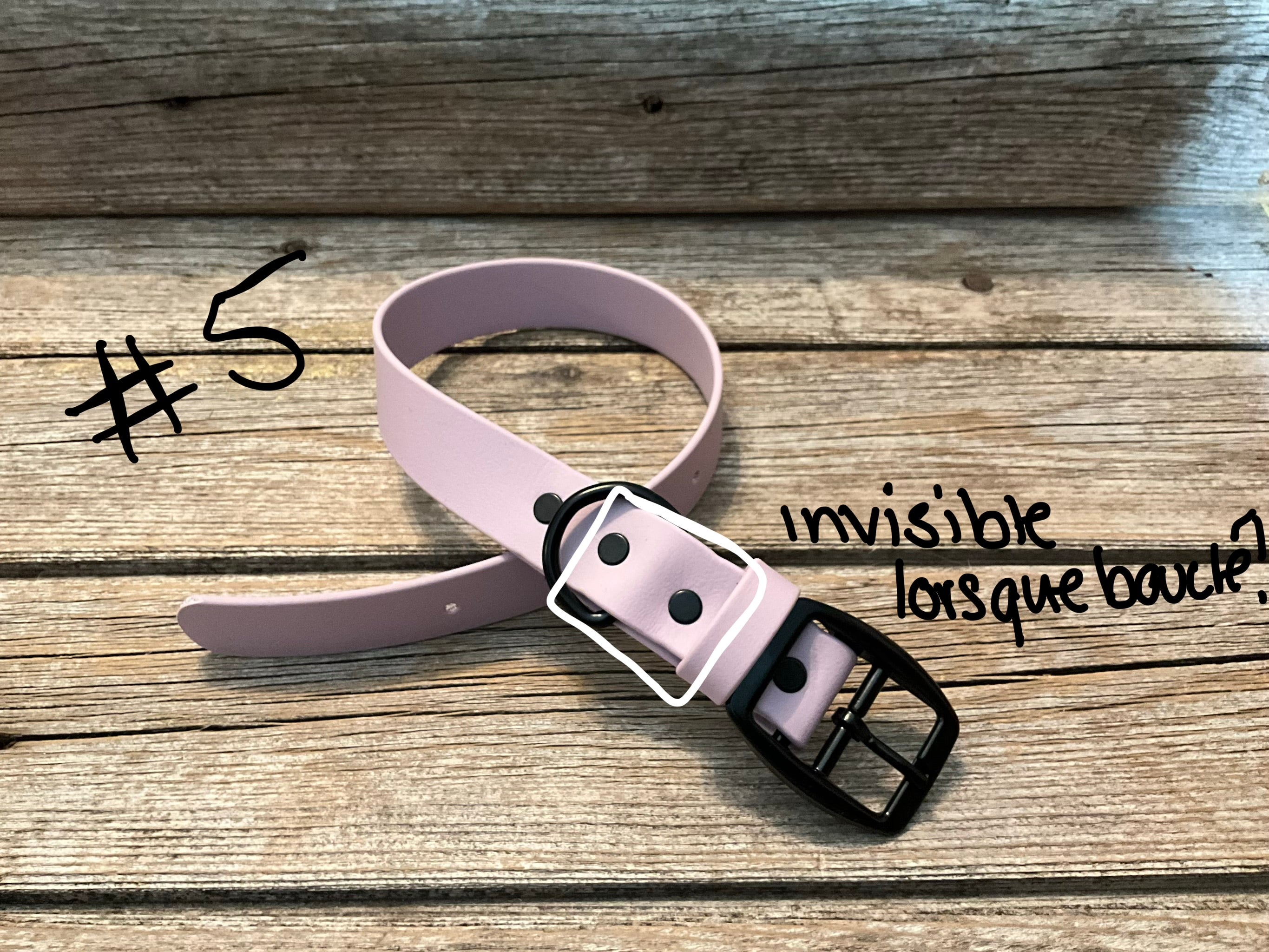 Longes, laisses et colliers présentant petits défauts esthétiques