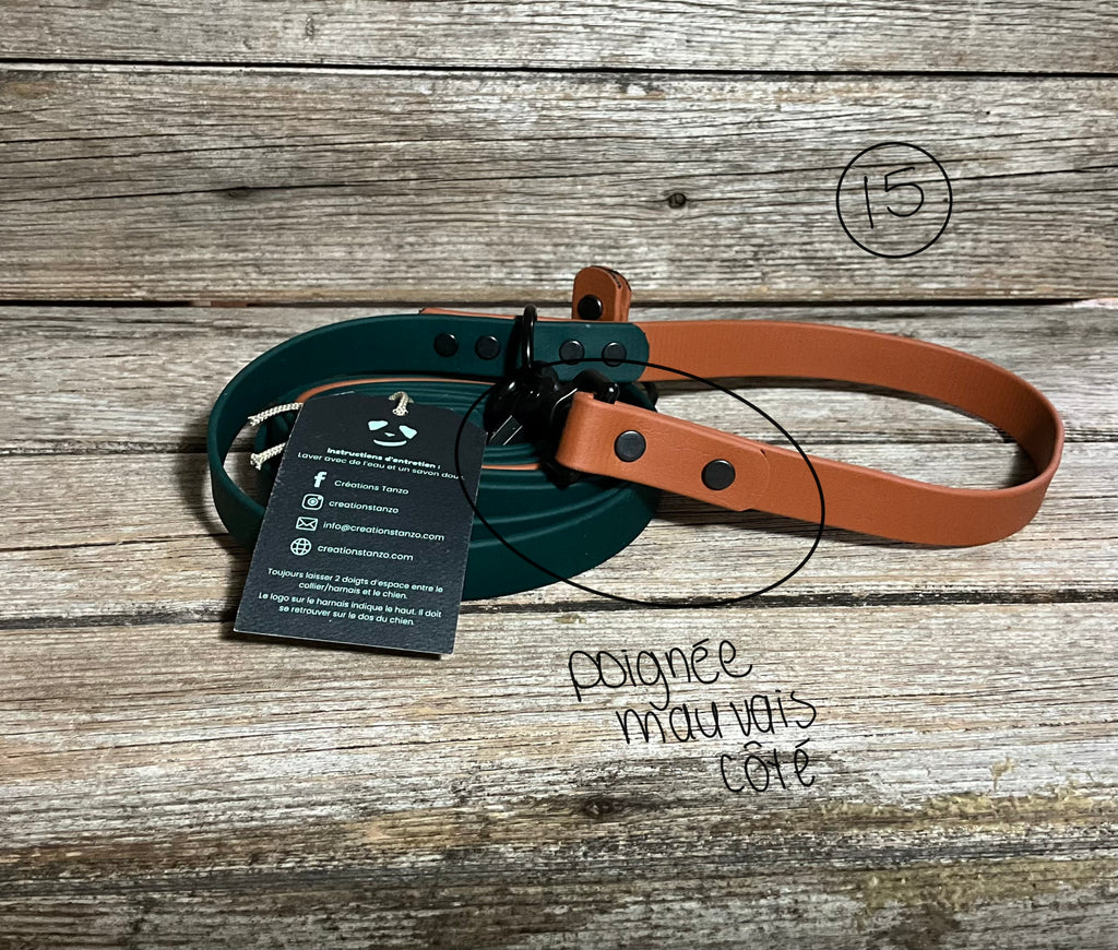MINI PRIX - Longes, laisses et colliers présentant petits défauts esthétiques