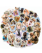 Ensemble d’autocollants personnalisés de ton chien
