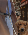 The 5-in-1 leash, engraved with their name and their dog's