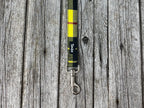 Yellow & Black Plaid Dog Leash