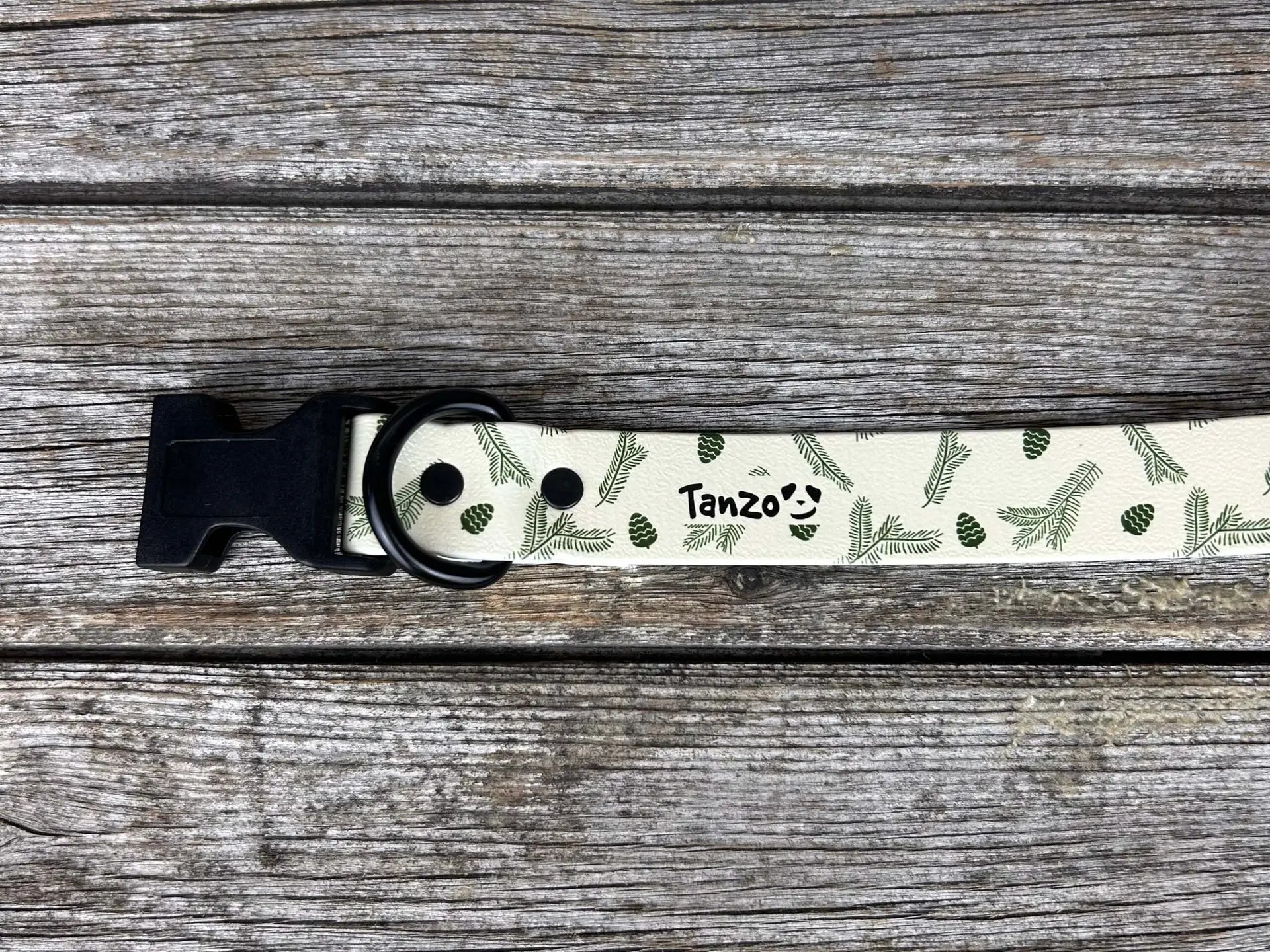 Collier en BioThane®️ imprimé, Mon beau sapin