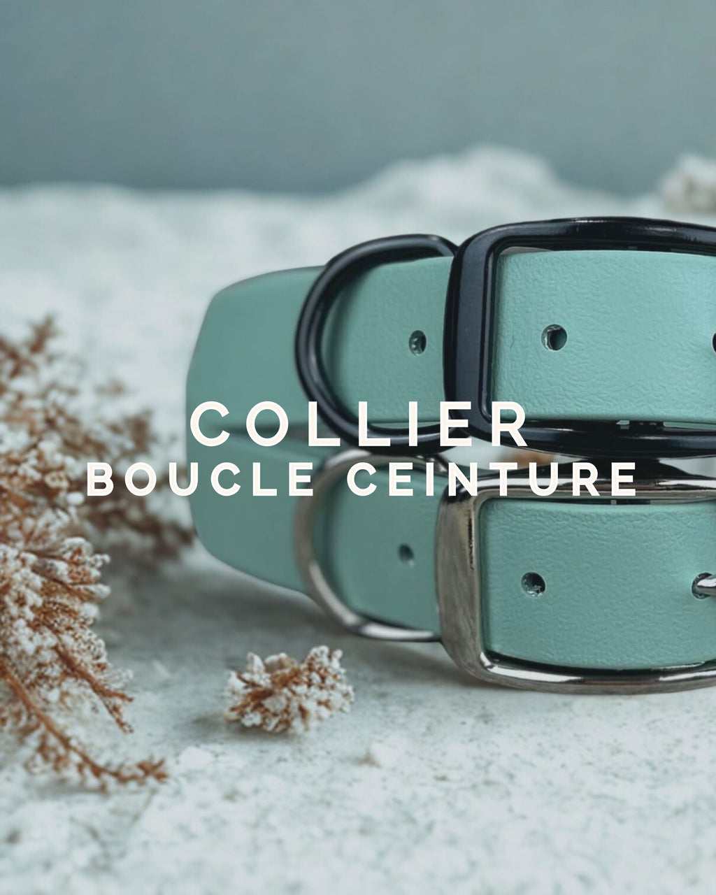 Collier robuste à Boucle Ceinture