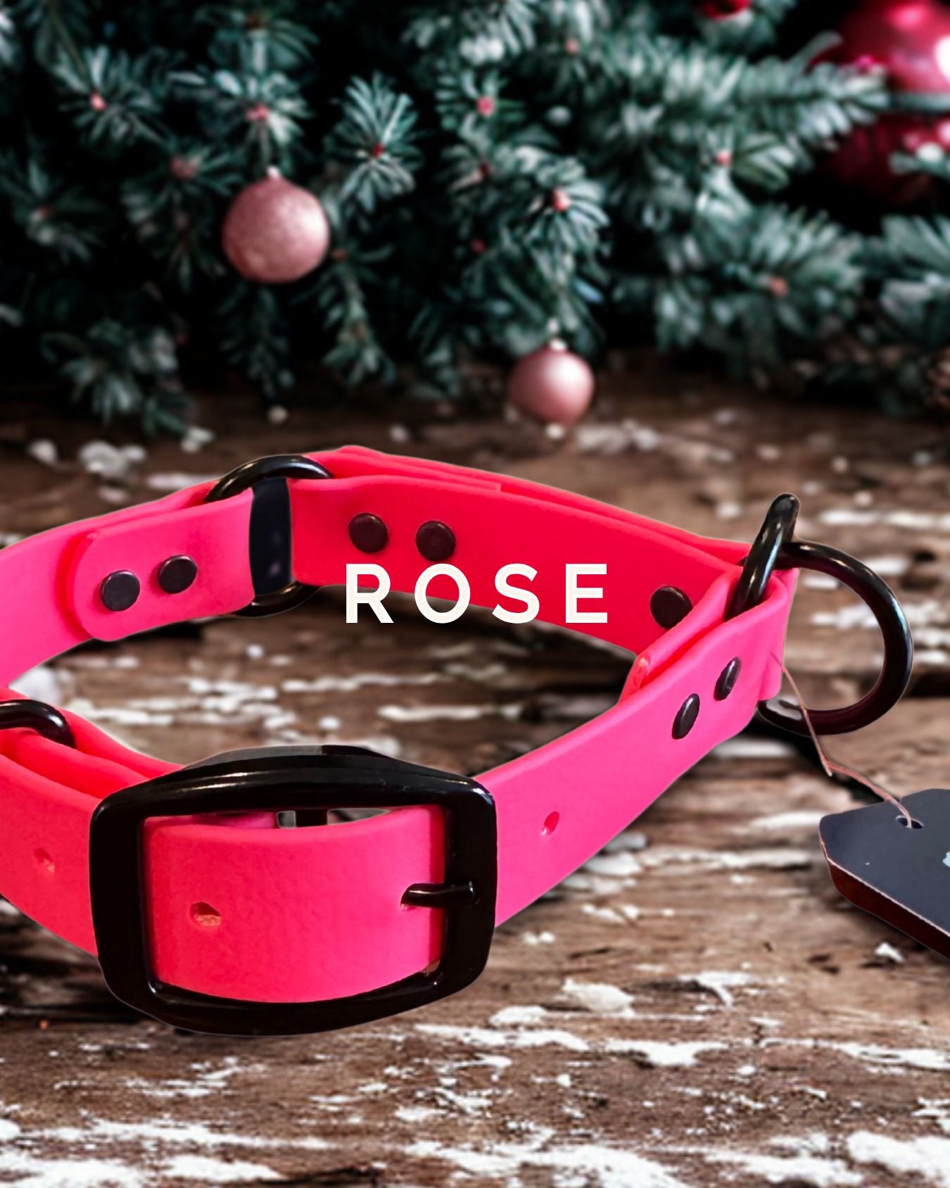 Collier martingale ajustable en Biothane