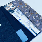 Protège carnet de vaccination Lolikö Chat gris