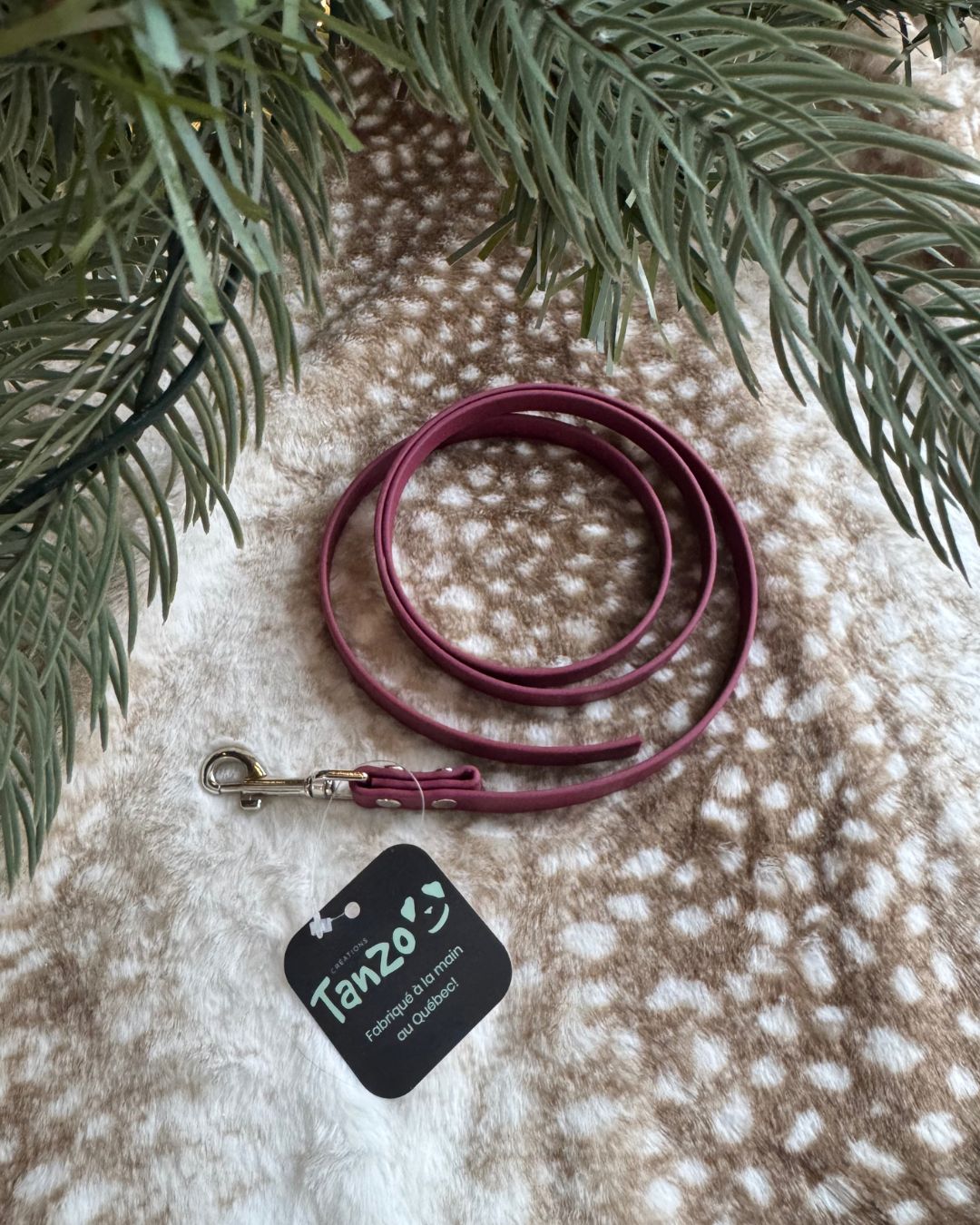 Cordon ombilical pour chiot en Biothane®