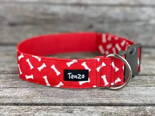 Collier, os de chien