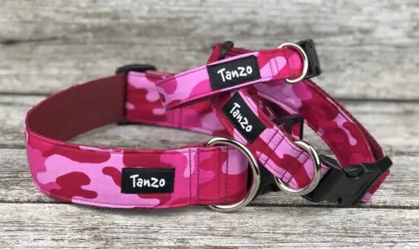 Collier, camouflage rose – Image 2