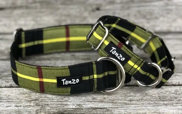 Collier, carreaux noir et jaune – Image 6
