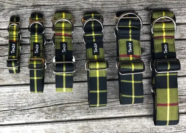 Collier, carreaux noir et jaune – Image 5