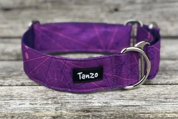 Collier, violet lignes roses – Image 4