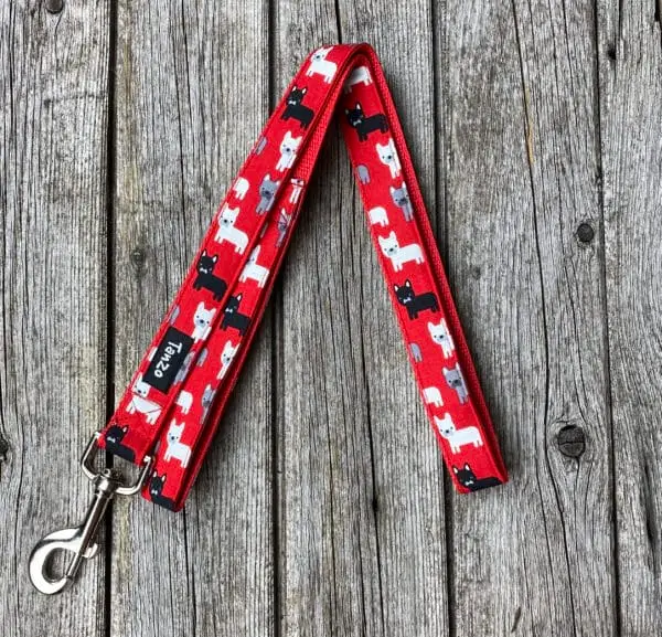 Laisse, pugs rouge – Image 3