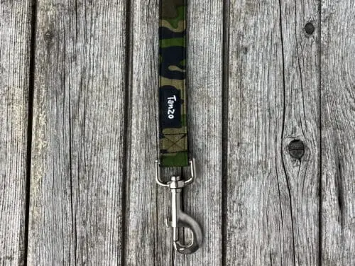 Laisse, camouflage foncé