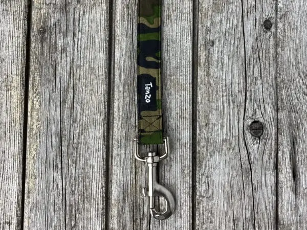 Laisse, camouflage foncé