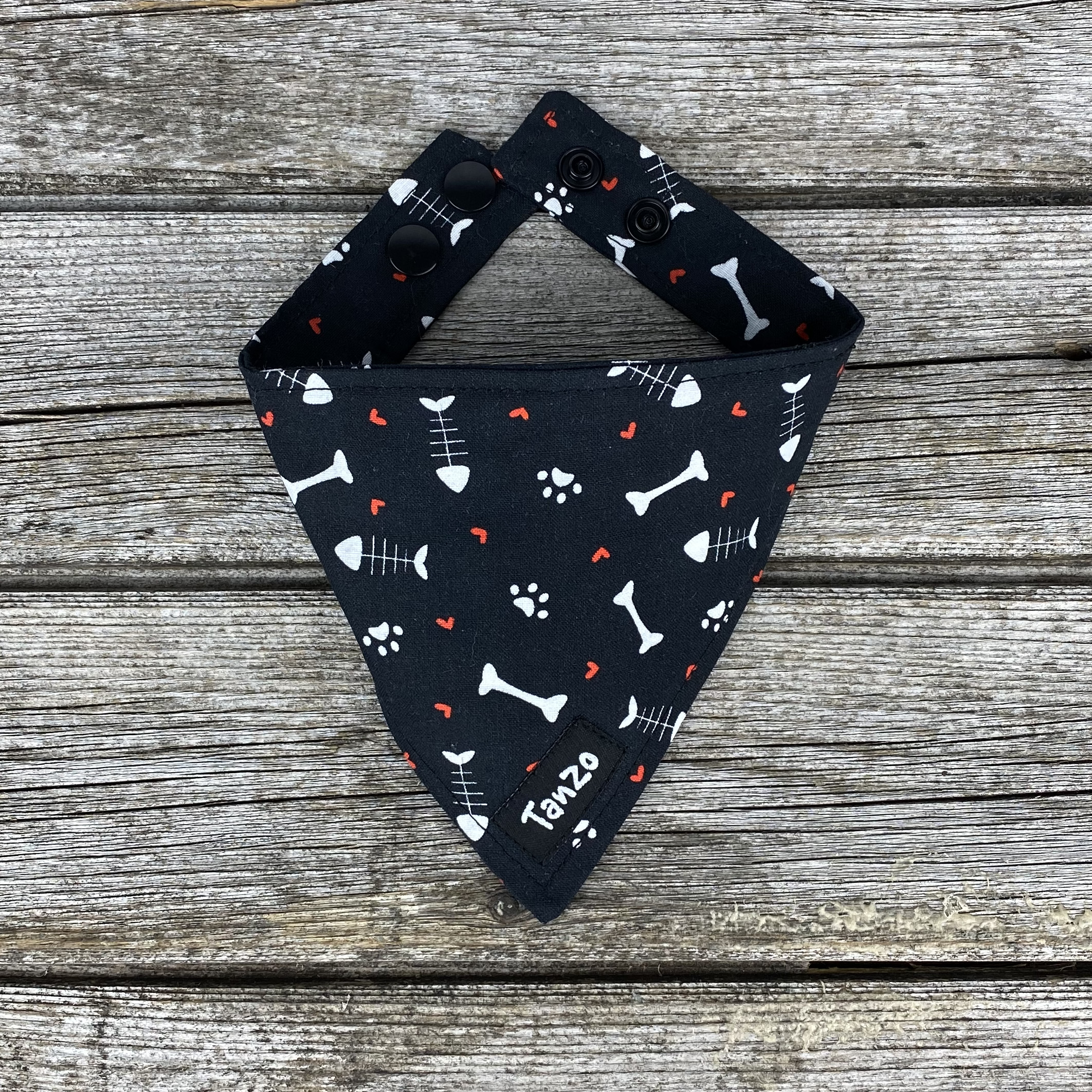 Fish Cat Bandana 