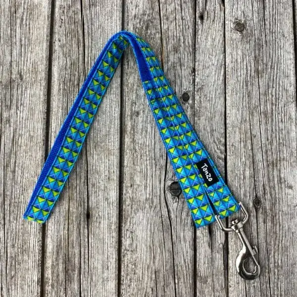 Laisse, carreaux turquoises – Image 3