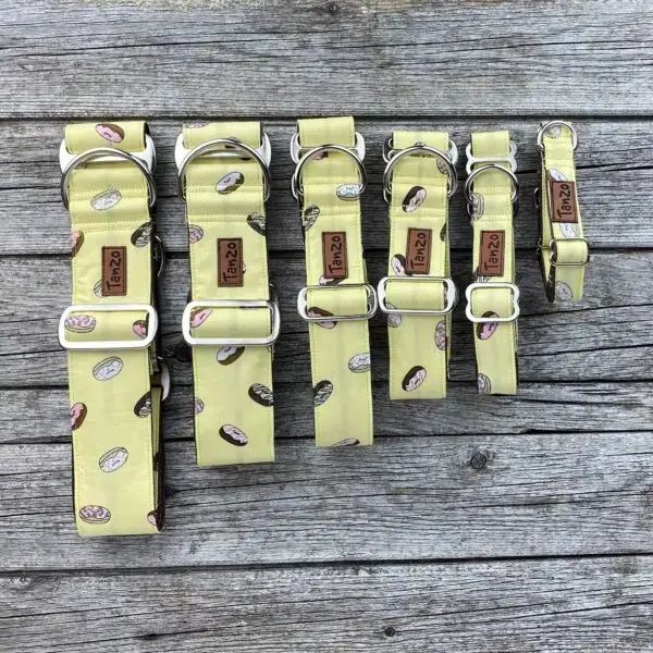 Collier, beignes fond jaune – Image 6