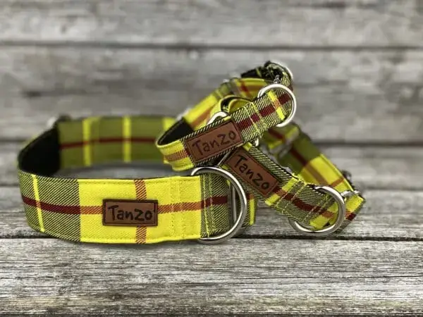 Collier, carreaux jaunes – Image 5