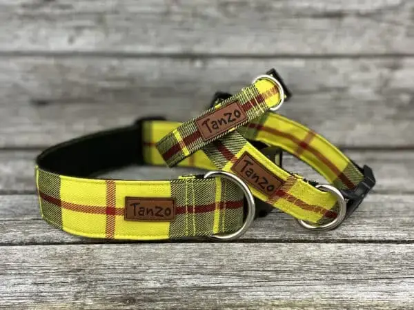 Collier, carreaux jaunes – Image 2