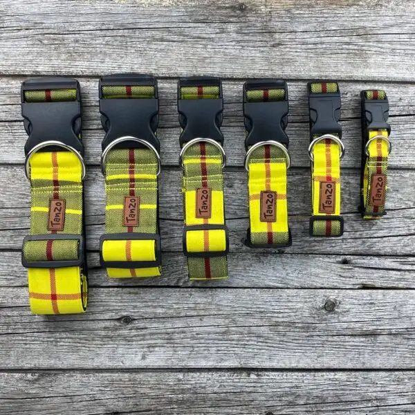 Collier, carreaux jaunes – Image 3