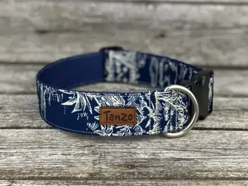 Collier, palmiers marine
