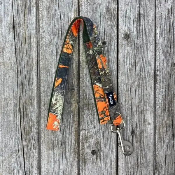 Laisse, camouflage orange – Image 2