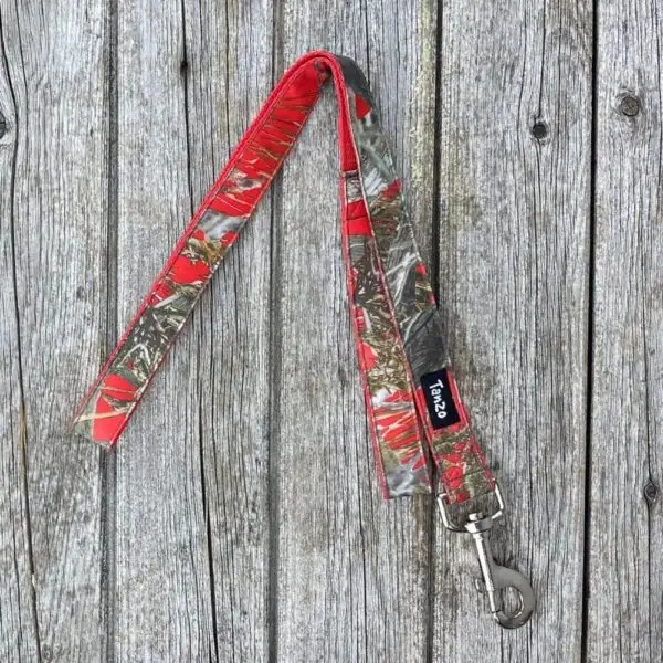 Laisse, camouflage rouge – Image 2