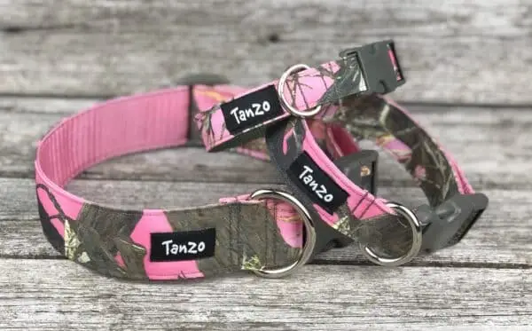 Collier, camouflage rose pale – Image 2