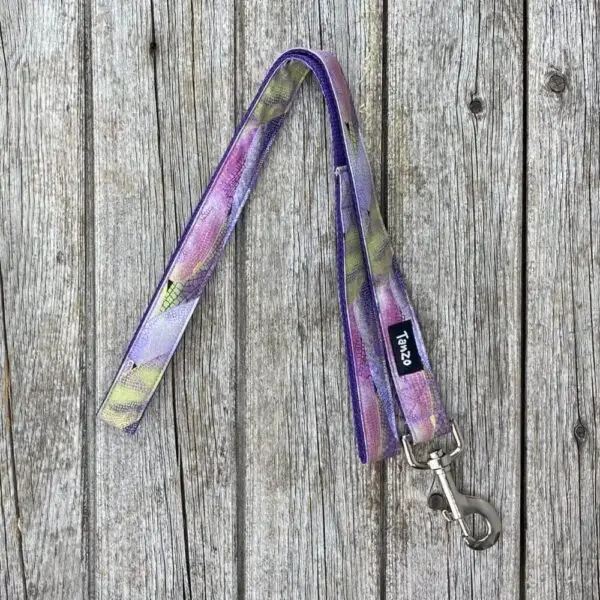 Laisse, fleurs mauve – Image 2