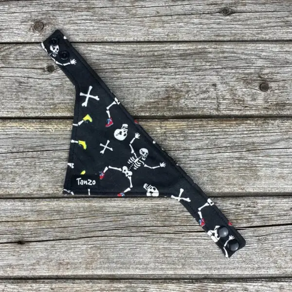 Foulard pour chat, squelettes – Image 3