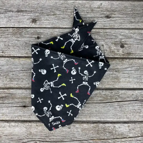 Foulard pour chien, squelettes – Image 2