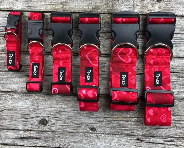 Collier, coeurs rouges – Image 3