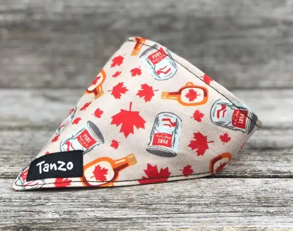 Foulard pour chat, érable