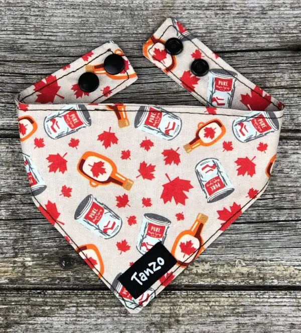 Foulard pour chat, érable – Image 2