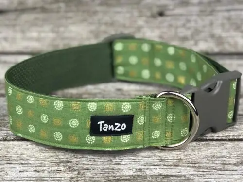 Collier, vert vintage