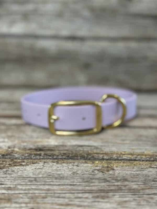 Collier pour chien en biothane robuste, stylé - Lavande Tanzo
