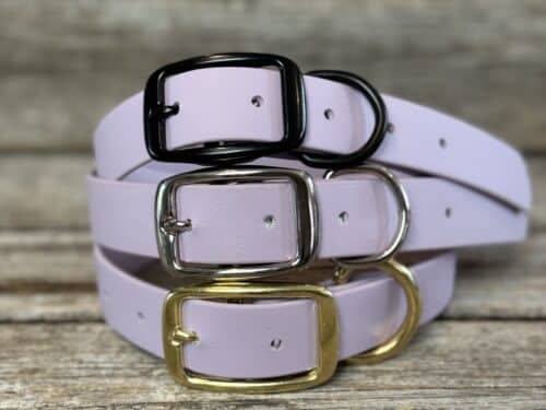 Collier pour chien en biothane robuste, stylé - Lavande Tanzo