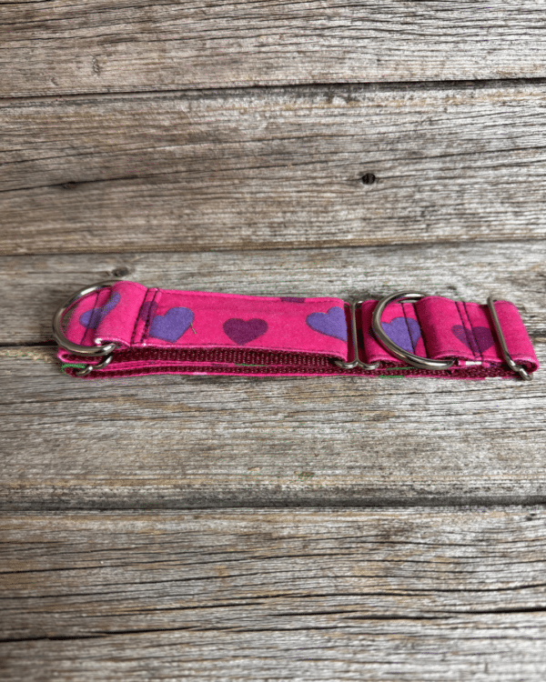 Collier Martingale pour chien, personnalisable pour la St-Valentin